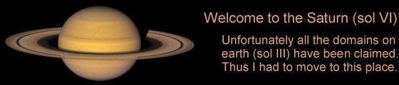 Welcome to the Saturn !